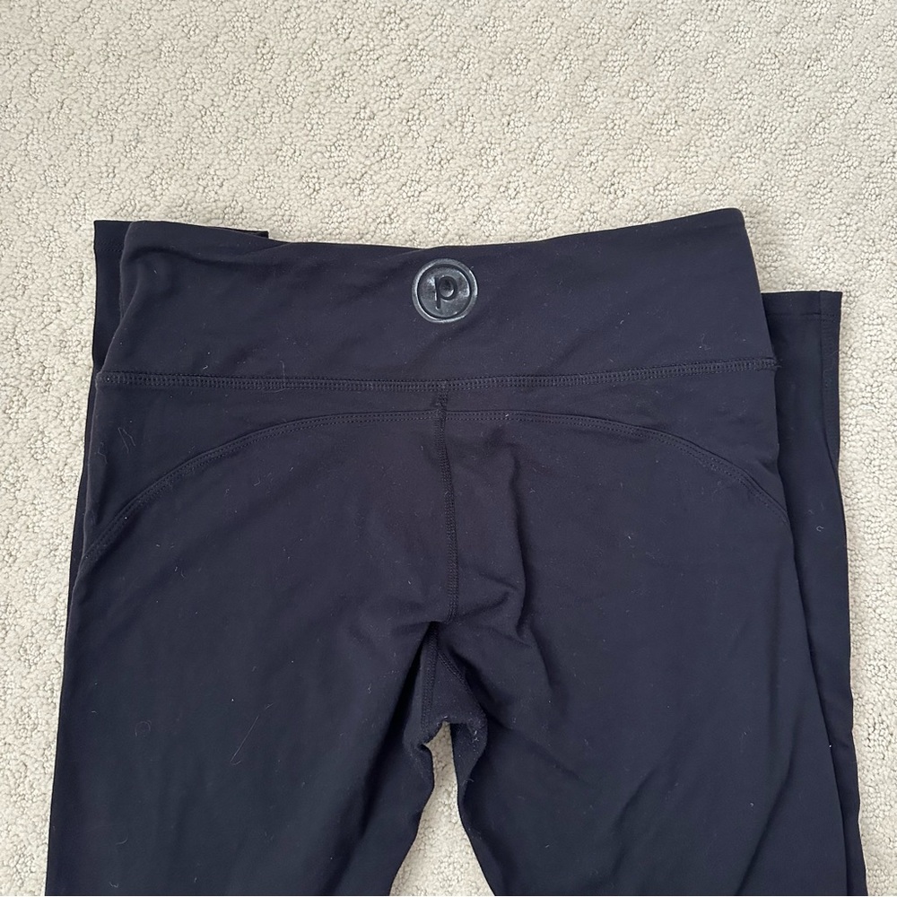 Pure Barre by Splits 59 Leggings Black - Lace Inset down side Full Length - Picture 2 of 5
